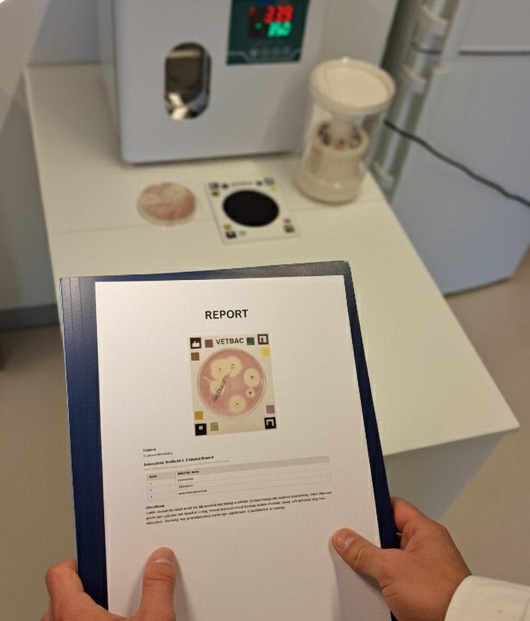 VetBac diagnostic process